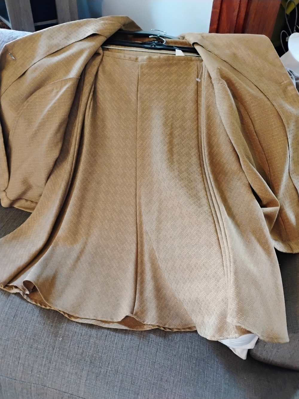 Classic A-Line Brown Women's Skirt